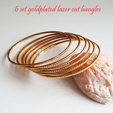 22K Gold Plated  Bracelet Bangle Indian Women Ethnic Traditional Jewellry 2*6