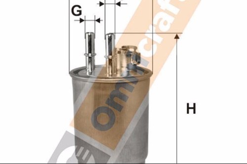 Omnicraft front fuel filter - front,