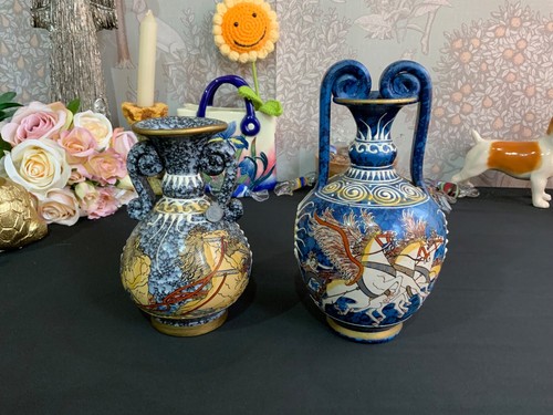Two greek handmade pitcher - two,