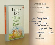 Laurie Lee - Cider With Rosie - Signed - 1st/30th (1982 Penguin First Edition)