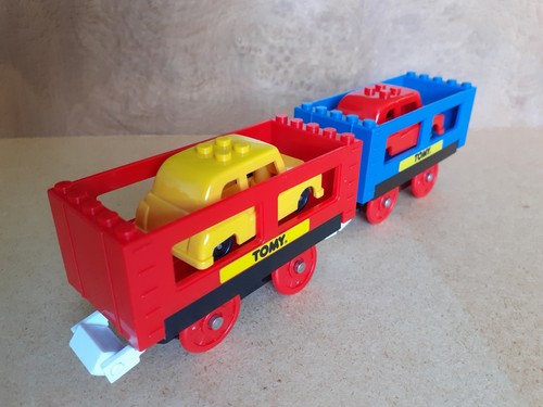 Vintage tomy train car - vintage, carrier