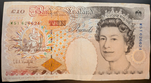 Bank england note - of, –