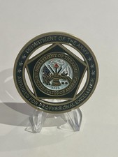 US Army Deputy Chief of Staff G9 Challenge Coin - Great Condition Rare Find