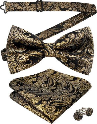 Mens retro paisley pre tied - retro, pre-tied