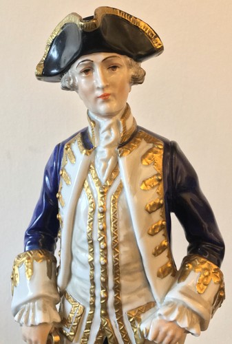 Porcelain volkstedt admiral - porcelain,