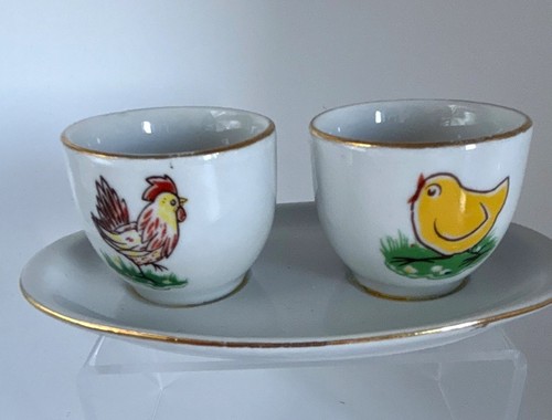 Vintage ceramic egg - vintage, set