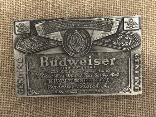 Vintage budweiser lager beer - budweiser,