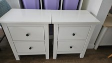 2 x IKEA Hemnes Bedside