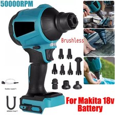 Cordless Dust Blower Air Blower for Makita 18V Battery Brushless Motor 50000RPM