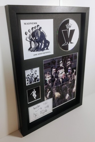 Madness signed framed one step - madness,
