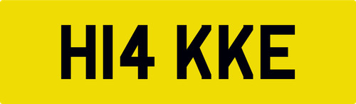 Hakkie top car reg - reg, number
