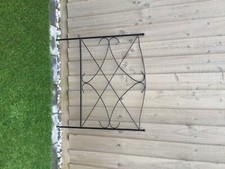 Black Decorative Garden Fences