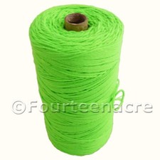 2 x 500g Spun Poly ACID GREEN
