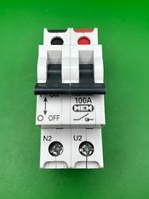 MEM ADSN100R 100A Double Pole Main Switch Isolator
