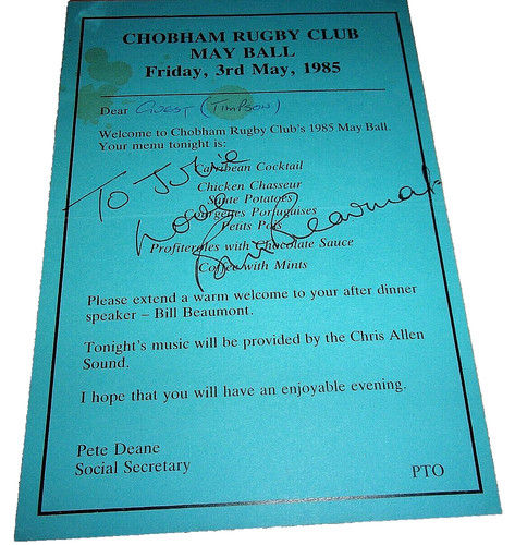 1985 chobham rugby club - chobham, may
