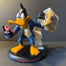 Daffy Duck Workaholic Statue Looney Tunes Vintage 1994 Lifestyles 90s Figure