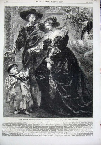 Old antique print - old,