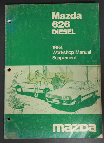 Mazda 626 diesel - mazda, workshop