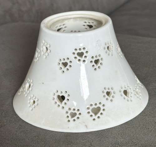 Yankee candle white ceramic - candle,