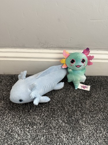 Axolotl plush soft toys bundle - axolotl,
