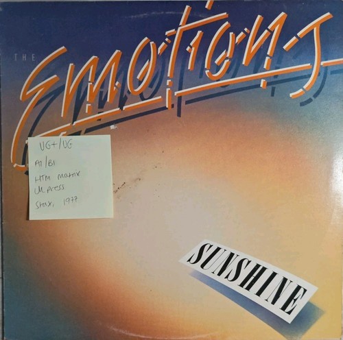 The emotions sunshine vinyl - the,