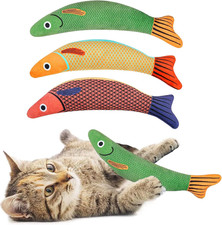 3Pcs Cat Catnip Toys,Cat Chew