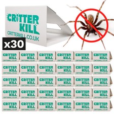 Spider Glue Traps | Safe Poison Free Killer Trap Crawling Insect Control X 30