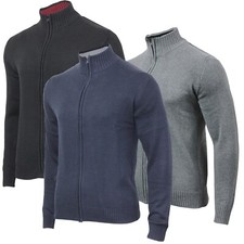 Men's Full Zip Up 100% Cotton