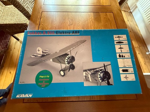 Kavan fokker dviii model - kavan, rc