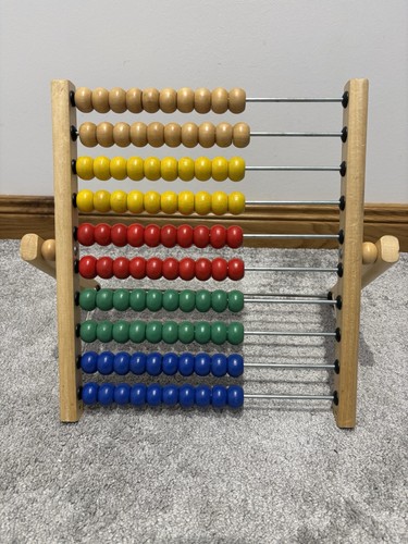 Ikea large toy abacus wooden - ikea,