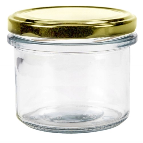 Glass jar 235ml 8oz jam - 8oz,