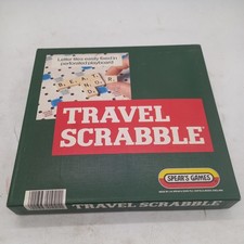 Vintage TRAVEL SCRABBLE Board