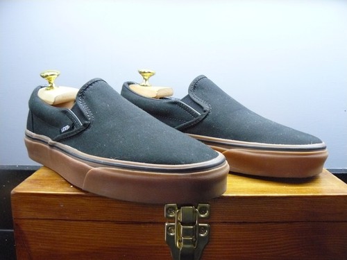 Mens classic vans black slip - classic,