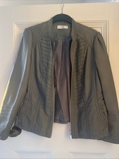 Wallis Petite 16 Artificial Leather Jacket
