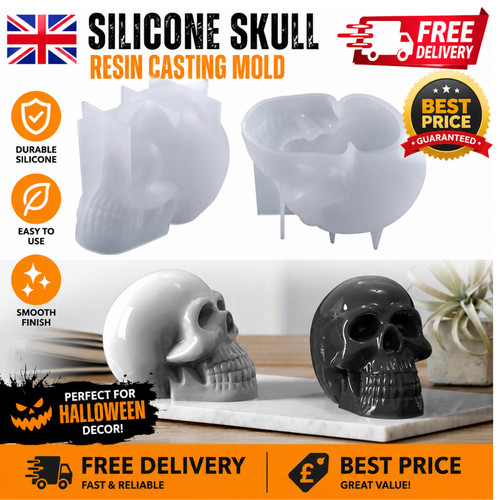 Halloween silicone skull - silicone,