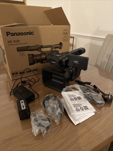 Panasonic x20e camcorder - hc-x20e, 4k