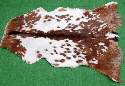 Luxury goat hide rug hair - hair, on
