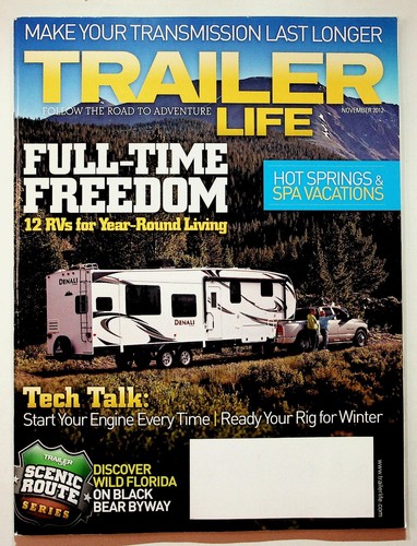 Trailer life magazine - magazine, nov