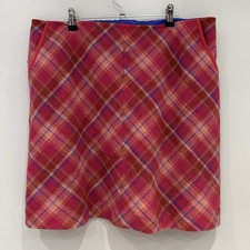 Ness Wool Skirt Tartan Wool