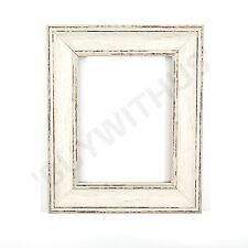 Shabby Chic Picture Frame Photo Frame Poster Frame Vintage White Distressed Matt