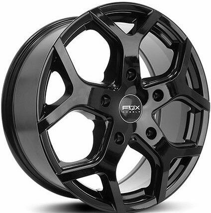 Black ford transit - 18"black, alloy