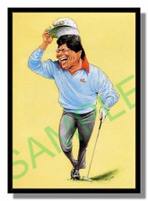 Framed picture Lee Trevino