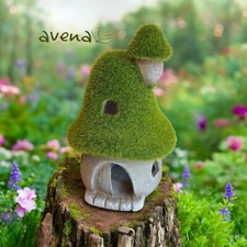 Grassy toadstool house - toadstool,