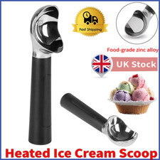 Heated Ice Cream Scoop, USB Rechargeable Electric Scooper with LED Display UK
