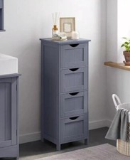 Bathroom Wood Cabinet Storage