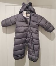 Snowsuit - Gray (Bear) - Size