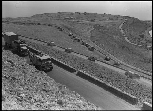 Libya convoy allied - libya,