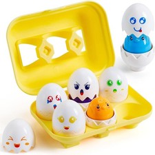 Matching Eggs Toy Shapes