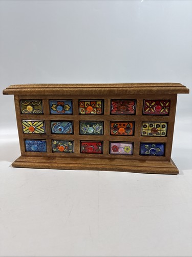 Wood ceramic apothecary - wood,
