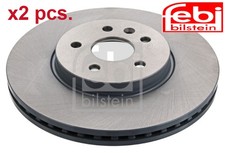 X2 PCS FRONT BRAKE DISC SET